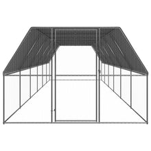 Buitenhok Voor Kippen Gegalvaniseerd Staal 3 x 12 x 2 m