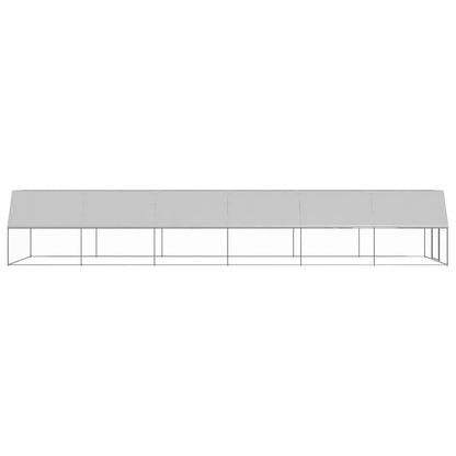 Buitenhok Voor Kippen Gegalvaniseerd Staal 3 x 12 x 2 m