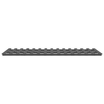 Bedframe massief grenenhout grijs 90x200 cm 90 x 200 cm Grijs