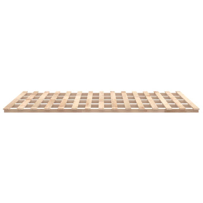 Bedframe massief grenenhout 160x200 cm 160 x 200 cm Naturel