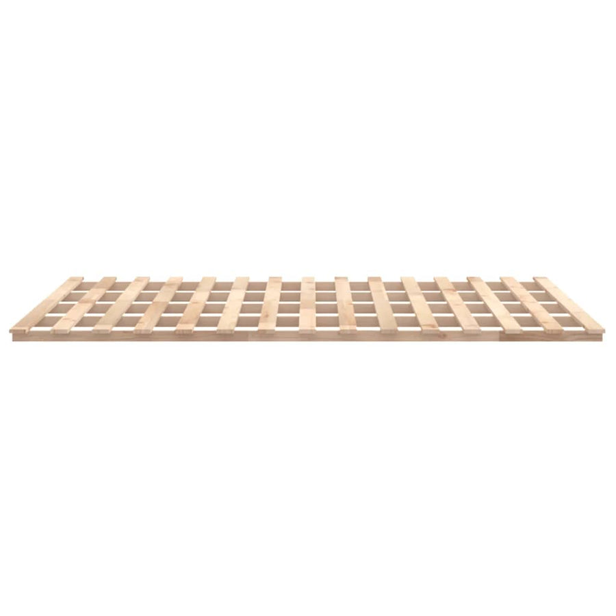 Bedframe massief grenenhout 160x200 cm 160 x 200 cm Naturel