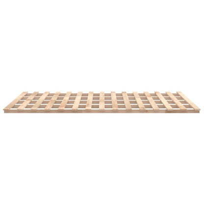 Bedframe massief grenenhout 180x200 cm 180 x 200 cm Naturel