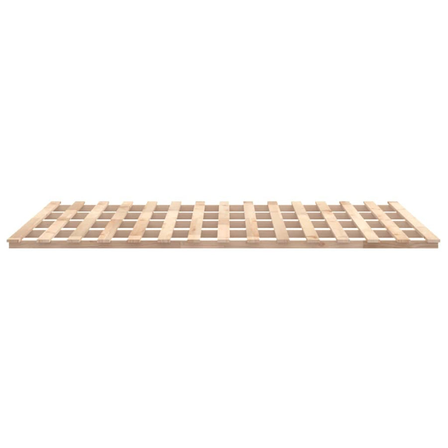 Bedframe massief grenenhout 180x200 cm 180 x 200 cm Naturel
