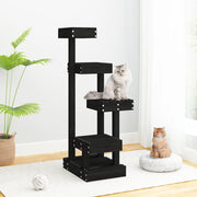 Cat furniture 45.5x49x103 cm solid pine wood white