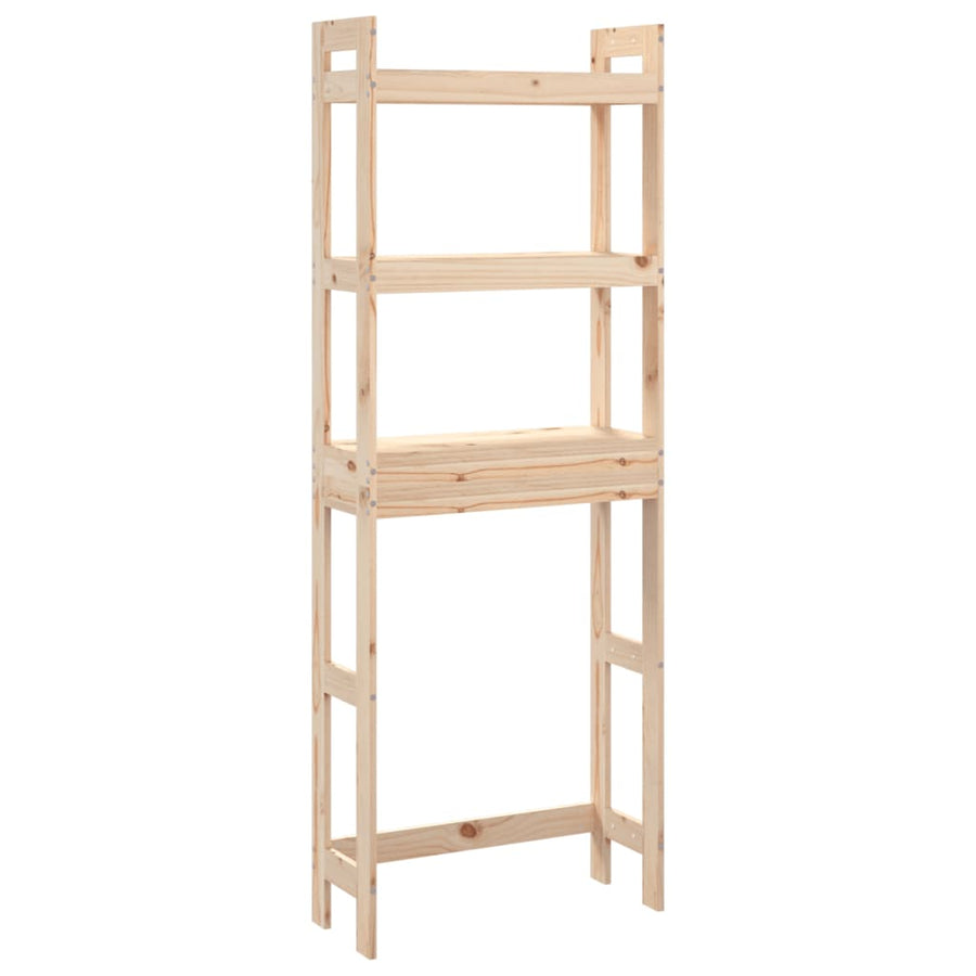 Toiletrek 63X26X171 Cm Massief Grenenhout Naturel