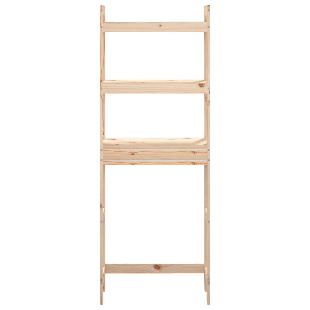 Toiletrek 63X26X171 Cm Massief Grenenhout Naturel
