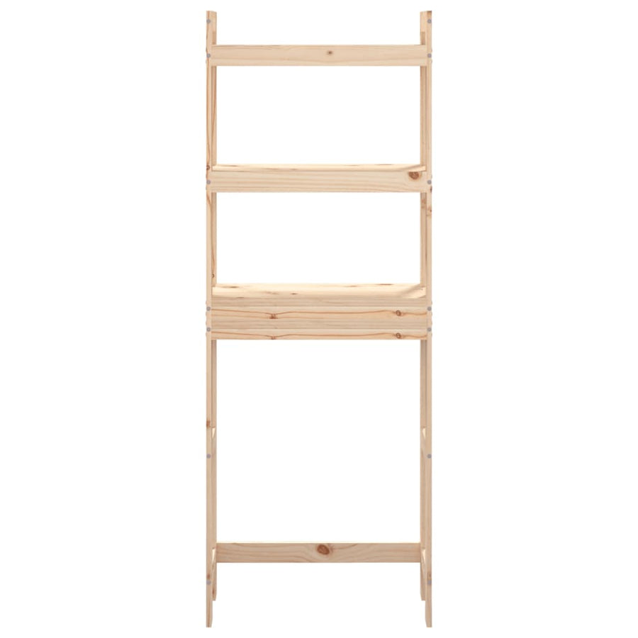 Toiletrek 63X26X171 Cm Massief Grenenhout Naturel