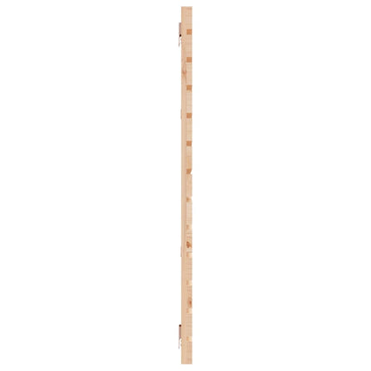 Hoofdbord Wandmontage 206X3X91,5 Cm Massief Grenenhout Naturel 206 x 91.5 cm