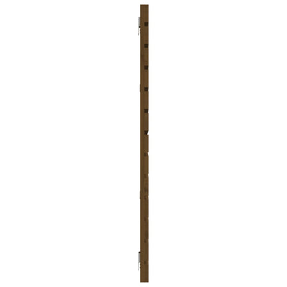 Hoofdbord Wandmontage 206X3X9,5 Cm Grenenhout 206 x 91.5 cm Honingbruin