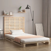 Hoofdbord wandmontage 96x3x91,5 cm massief grenenhout