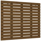 Hoofdbord Wandmontage 26X3X9,5 Cm Grenenhout 126 x 91.5 cm Honingbruin