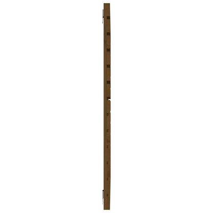Hoofdbord Wandmontage 26X3X9,5 Cm Grenenhout 126 x 91.5 cm Honingbruin