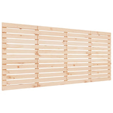 Hoofdbord Wandmontage 56X3X9,5 Cm Massief Grenenhout 156 x 91.5 cm Naturel