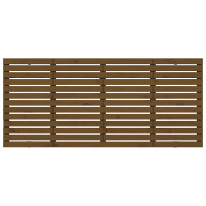 Hoofdbord Wandmontage 56X3X9,5 Cm Grenenhout 156 x 91.5 cm Honingbruin