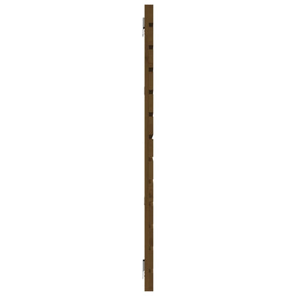 Hoofdbord Wandmontage 56X3X9,5 Cm Grenenhout 156 x 91.5 cm Honingbruin