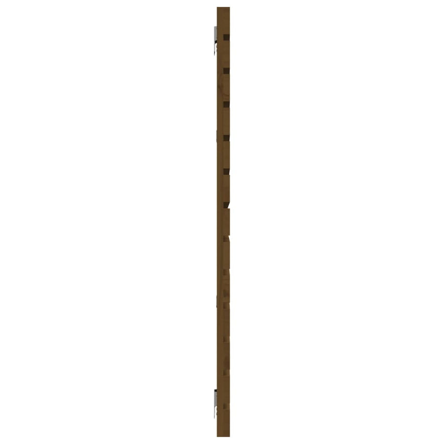 Hoofdbord Wandmontage 56X3X9,5 Cm Grenenhout 156 x 91.5 cm Honingbruin