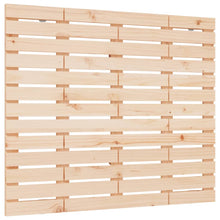 Hoofdbord Wandmontage 8X3X9,5 Cm Massief Grenenhout 81 x 91.5 cm Naturel