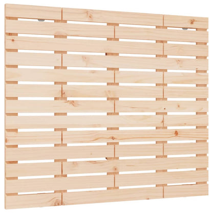 Hoofdbord Wandmontage 8X3X9,5 Cm Massief Grenenhout 81 x 91.5 cm Naturel