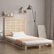 Hoofdbord wandmontage 81x3x91,5 cm massief grenenhout