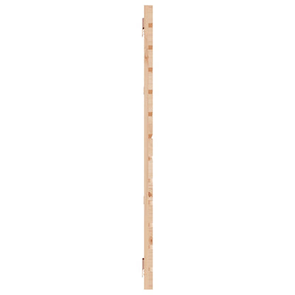 Hoofdbord Wandmontage 66X3X9,5 Cm Massief Grenenhout 166 x 91.5 cm Naturel