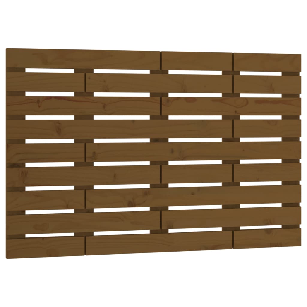 Hoofdbord Wandmontage 06X3X63 Cm Grenenhout 106 x 63 cm Honingbruin