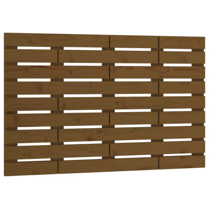 Hoofdbord Wandmontage 06X3X63 Cm Grenenhout 106 x 63 cm Honingbruin