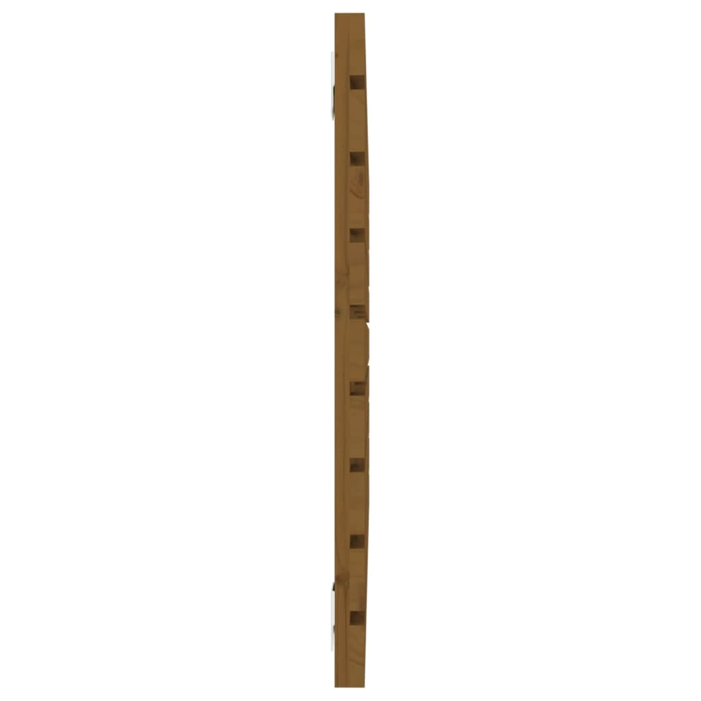 Hoofdbord Wandmontage 06X3X63 Cm Grenenhout 106 x 63 cm Honingbruin