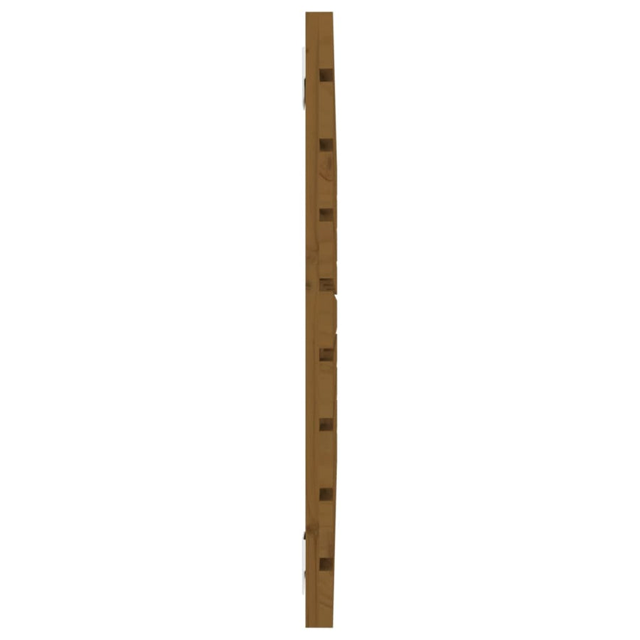 Hoofdbord Wandmontage 06X3X63 Cm Grenenhout 106 x 63 cm Honingbruin