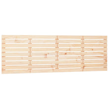 Hoofdbord Wandmontage 206X3X63 Cm Massief Grenenhout 206 x 63 cm Naturel