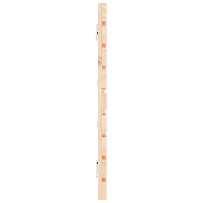 Hoofdbord Wandmontage 206X3X63 Cm Massief Grenenhout 206 x 63 cm Naturel