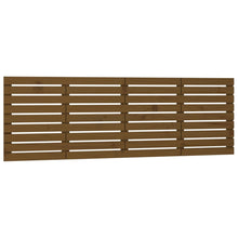 Hoofdbord Wandmontage 206X3X63 Cm Grenenhout 206 x 63 cm Honingbruin
