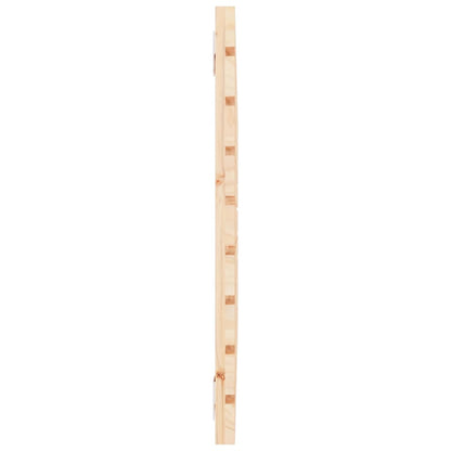 Hoofdbord Wandmontage 96X3X63 Cm Massief Grenenhout 96 x 63 cm Naturel