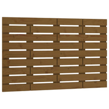 Hoofdbord Wandmontage 96X3X63 Cm Massief Grenenhout 96 x 63 cm Honingbruin