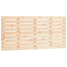 Hoofdbord Wandmontage 26X3X63 Cm Massief Grenenhout 126 x 63 cm Naturel