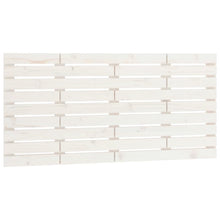 Hoofdbord Wandmontage 46X3X63 Cm Massief Grenenhout 146 x 63 cm Wit