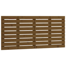 Hoofdbord Wandmontage 46X3X63 Cm Grenenhout 146 x 63 cm Honingbruin