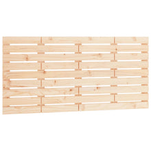 Hoofdbord Wandmontage 56X3X63 Cm Massief Grenenhout 156 x 63 cm Naturel