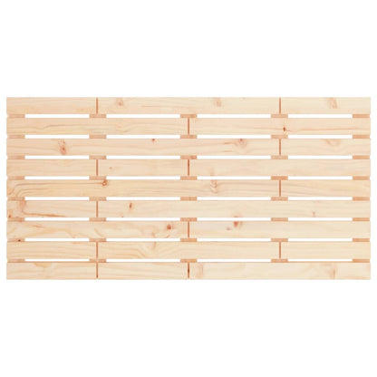 Hoofdbord Wandmontage 56X3X63 Cm Massief Grenenhout 156 x 63 cm Naturel