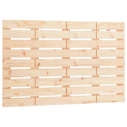 Hoofdbord Wandmontage 8X3X63 Cm Massief Grenenhout 81 x 63 cm Naturel