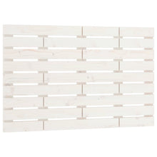Hoofdbord Wandmontage 8X3X63 Cm Massief Grenenhout 81 x 63 cm Wit