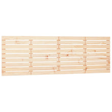 Hoofdbord Wandmontage 66X3X63 Cm Massief Grenenhout 166 x 63 cm Naturel