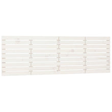 Hoofdbord Wandmontage 66X3X63 Cm Massief Grenenhout 166 x 63 cm Wit
