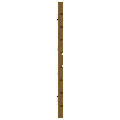 Hoofdbord Wandmontage 66X3X63 Cm Grenenhout 166 x 63 cm Honingbruin