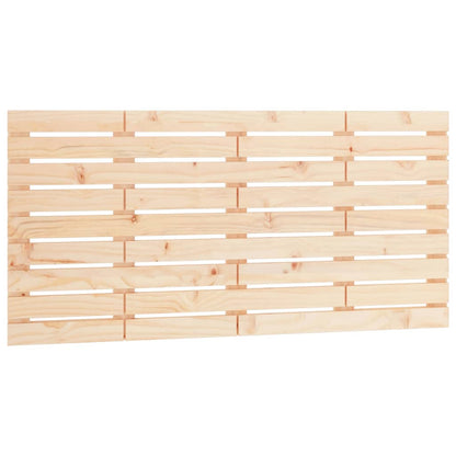 Hoofdbord Wandmontage 4X3X63 Cm Massief Grenenhout 141 x 63 cm Naturel