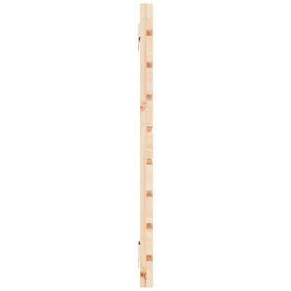 Hoofdbord Wandmontage 4X3X63 Cm Massief Grenenhout 141 x 63 cm Naturel