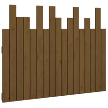 Hoofdbord Wandmontage 108X3X80 Cm Grenenhout Honingbruin