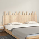 Hoofdbord wandmontage 204x3x80 cm massief grenenhout