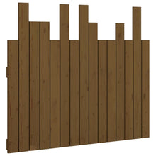Hoofdbord Wandmontage 95,5X3X80 Cm Grenenhout Honingbruin