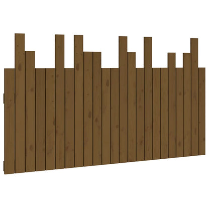 Hoofdbord Wandmontage 146,5X3X80 Cm Grenenhout 146.5 x 80 cm