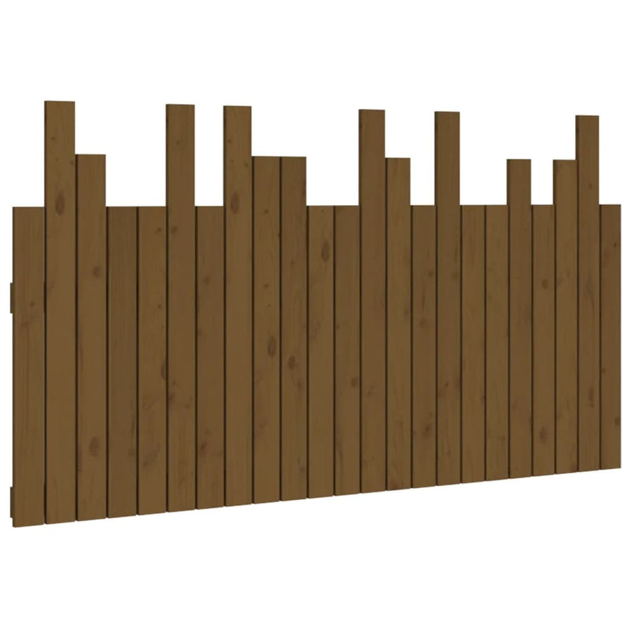 Hoofdbord Wandmontage 146,5X3X80 Cm Grenenhout 146.5 x 80 cm